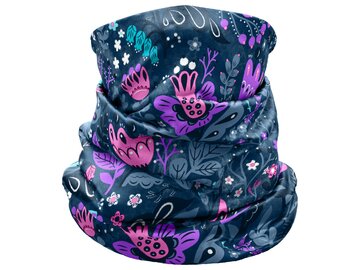 Nákrčník Crazy Idea Neck Gaiter Light Folk Lambada