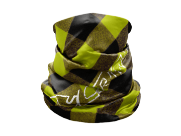 Nákrčník Crazy Idea Neck Gaiter Light Zebra Black