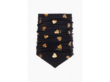 Nákrčník Goldbergh Kouki Neckwarmer Black/Gold