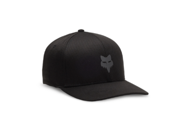 Šiltovka Fox Racing Head Tech Flexfit Hat Black/Charcoal Grey