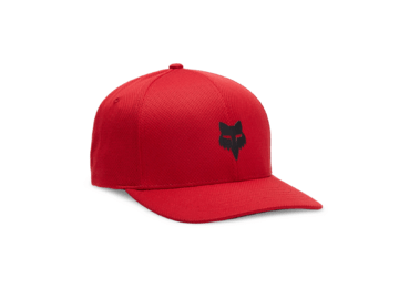 Šiltovka Fox Racing Head Tech Flexfit Hat Flame Red