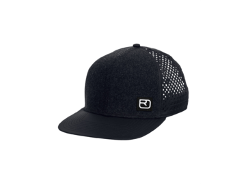 Šiltovka Ortovox Logo Air Trucker Cap Black Raven