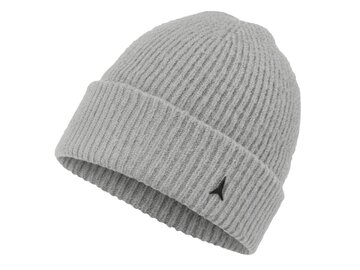 Zimná čiapka Atomic Double Cuff Knit Beanie Light Grey Heather