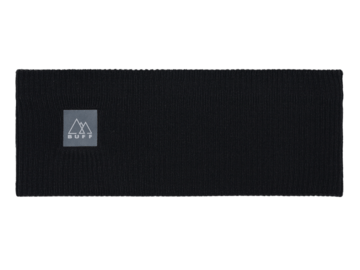 Čelenka Buff Crossknit Headband Solid Black