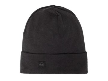 Čiapka Buff Merino Heavyweight Beanie Solid Black