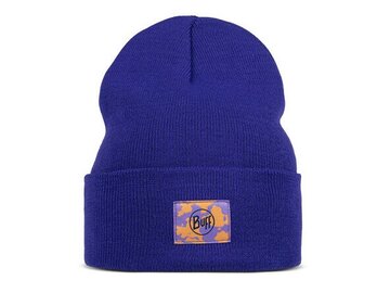 Čiapka Buff Knitted Beanie Bery Ultramarine