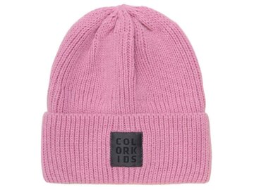 Detská čiapka Color Kids Beanie Wool Lilac Chiffon
