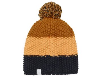 Detská čiapka Color Kids Hat Colorblock Orange Pop