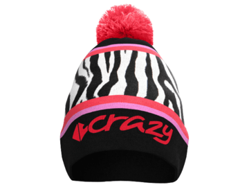 Čiapka Crazy Idea Cap Visual Black Zebra