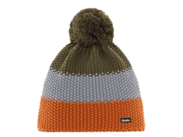 Zimná čiapka Eisbär Star Pompon Kids Burned Orange-Anthrazit