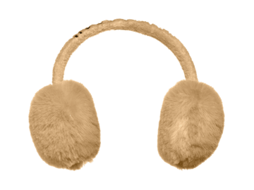 Chrániče úší Goldbergh Fluffy Ear Warmers Caramello