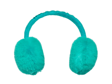 Chrániče úší Goldbergh Fluffy Ear Warmers Ice Green