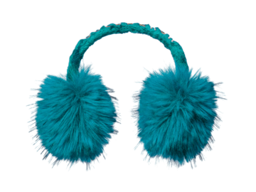 Chrániče úší Goldbergh Fluffy Ear Warmers Turchese