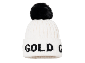 Čiapka Goldbergh Hodd Beanie Cream/Black