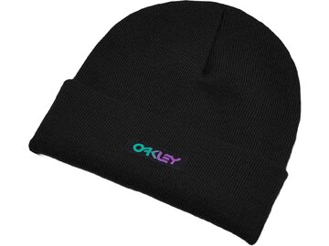 Čiapka Oakley B1B Gradient Patch Beanie Blackout