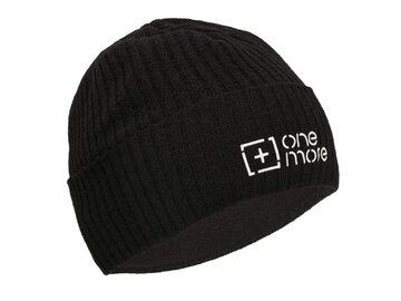 Čiapka One more Beanie Black/Black/White