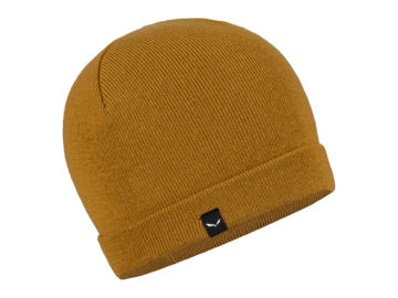 Zimná čiapka Salewa Puez Am Beanie Golden brown
