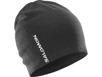 Čiapka Salomon Graphic Beanie Deep Black