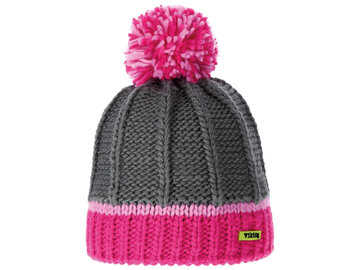 Detská čiapka Viking Kiddi Grey/Pink