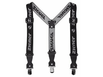 Traky na lyžiarske nohavice Ziener Braces Clip-Z Black