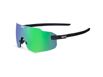 Cyklistické okuliare Kask Supernova Black Matt/Green Mirror