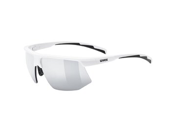 Cyklistické okuliare Uvex Aerios White Matt /Mirror Silver