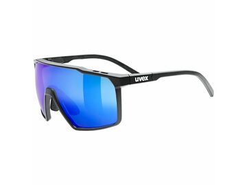 Slnečné okuliare Uvex Mtn Perform S Black Matt/Mirror Blue