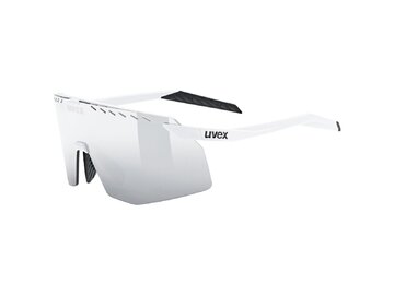 Cyklistické okuliare Uvex Pace Stage White Matt/Mirror Silver
