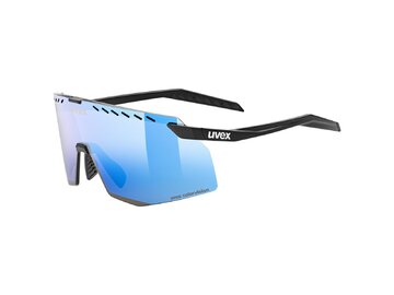 Cyklistické okuliare Uvex Pace Stage CV Black Matt/Mirror Blue S2