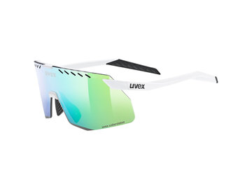 Okuliare Uvex Pace Stage S CV White Matt/Mirror Green