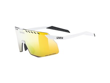 Okuliare Uvex Pace Stage S CV White Matt/Mirror Yellow