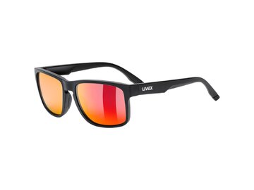 Slnečné okuliare Uvex Poise Black Matt/Mirror Red