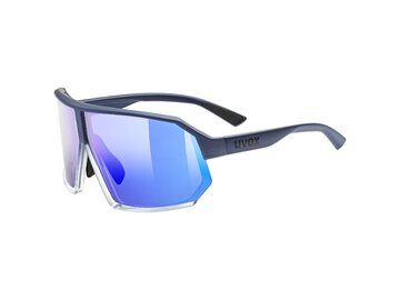 Cyklistické okuliare Uvex Sportstyle 237 Met Blue/Clear/Mirror Blue