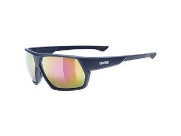 Cyklistické okuliare Uvex Sportstyle Deep Space Matt/Red Mirror