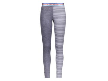 Funkčné legíny Ortovox 185 Rock'N'Wool Long Pants W Grey Blend