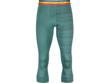Funkčné legíny Ortovox 185 Rock'N'Wool Short Pants M Arctic Grey
