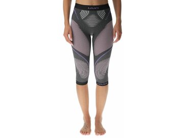 Funkčné legíny UYN Lady Evolutyon Uw Pant Mendium Melange Anthracite Melange/Raspberry/Purple