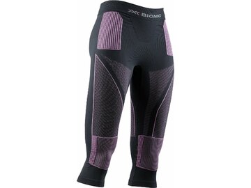 Dámske termo legíny X-Bionic Energy Accumulator 4.0 Pants 3/4 WMN Charcoal/Magnolia