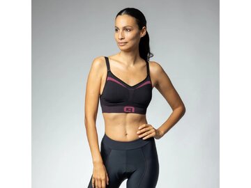 Funkčná podprsenka ALÉ Intimo Magic Bra Black/Raspberry