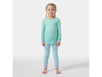 Detský funkčný set Helly Hansen Kid Lifa Merino Set Lagoon