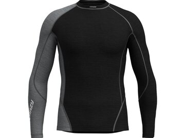 Funkčné tričko Crazy Idea Pull Fahrenheit Black