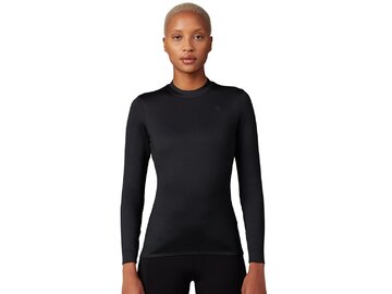 Funkčné tričko Fox Racing Tecbase Fire Long Sleeve Shirt W Black