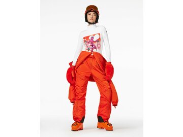 Tričko Goldbergh Femme Long Sleeve Tee White