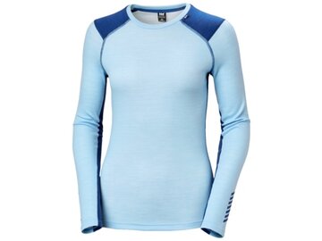Funkčné tričko Helly Hansen W Lifa Merino Midweight Crew Baby Trooper