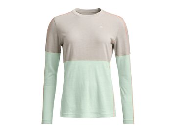 Funkčné tričko Ortovox 185 Rock'N'Wool Long Sleeve W White Tea