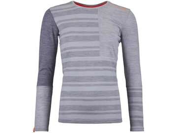 Funkčné tričko Ortovox W's 185 Rock'n'Wool Long Sleeve Grey Blend