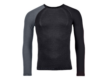 Funkčné tričko Ortovox 120 Competition Light Long Sleeve Men Black Raven