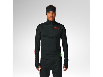 Funkčné tričko Rossignol M Hero Half Zip First Layer Black
