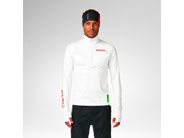 Funkčné tričko Rossignol M Hero Half Zip First Layer White