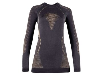 Funkčné tričko UYN Cashmere Shiny 2.0 UW Shirt LG Sl Round Neck Celebrity Gold